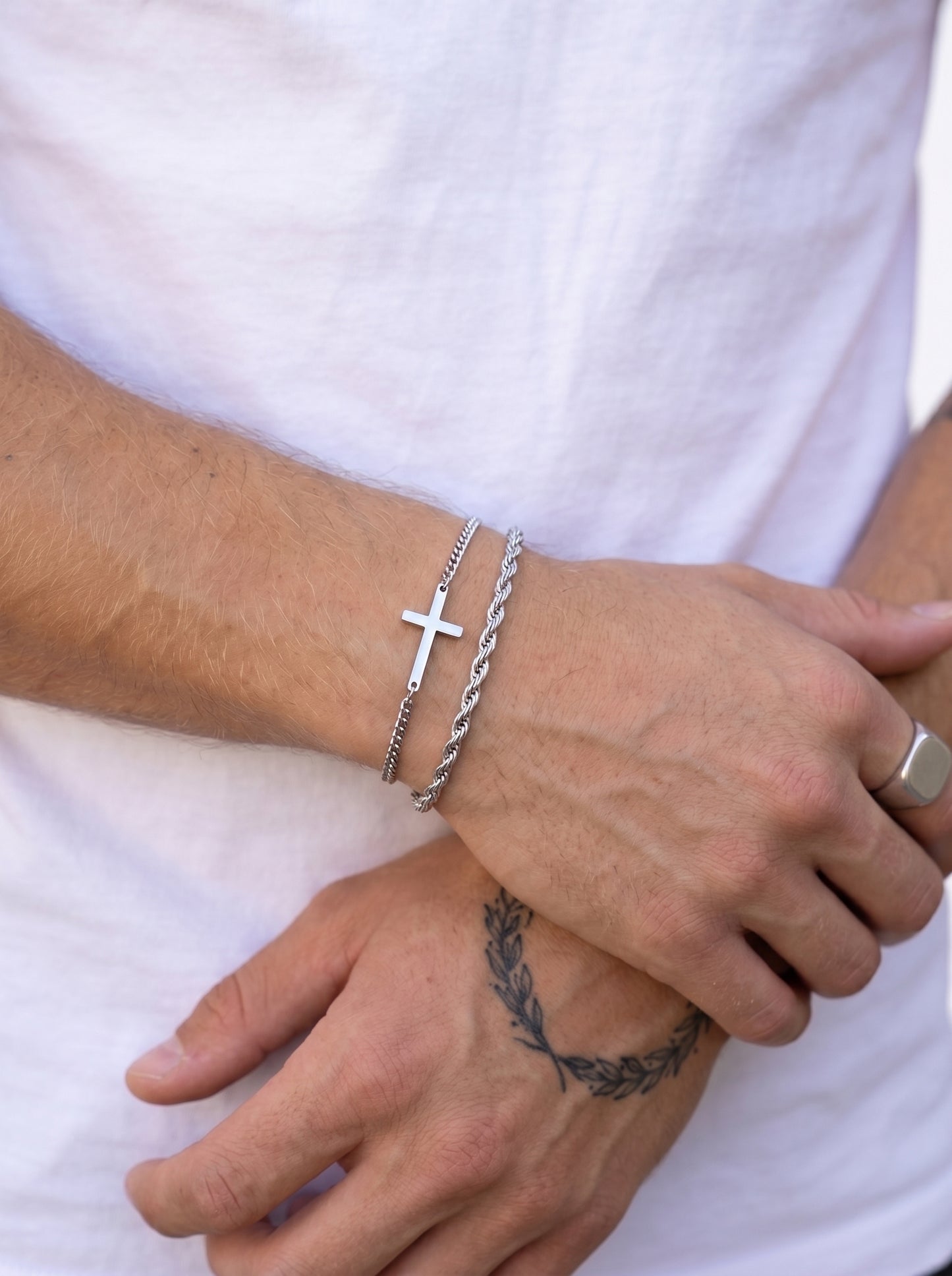 Cross bracelet