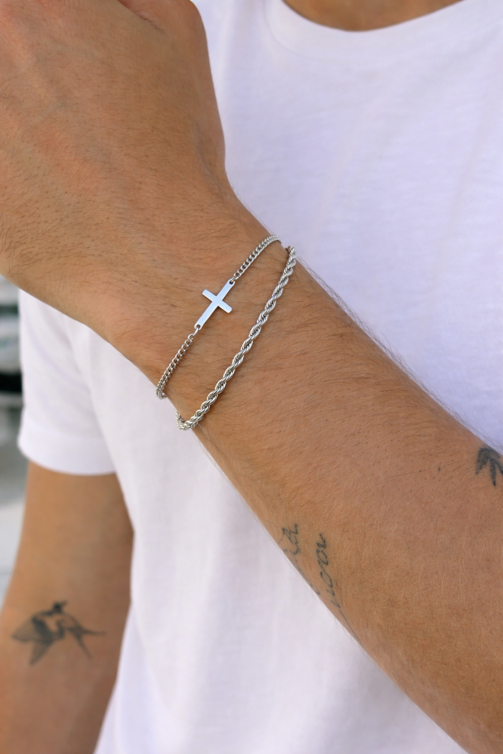 Cross bracelet